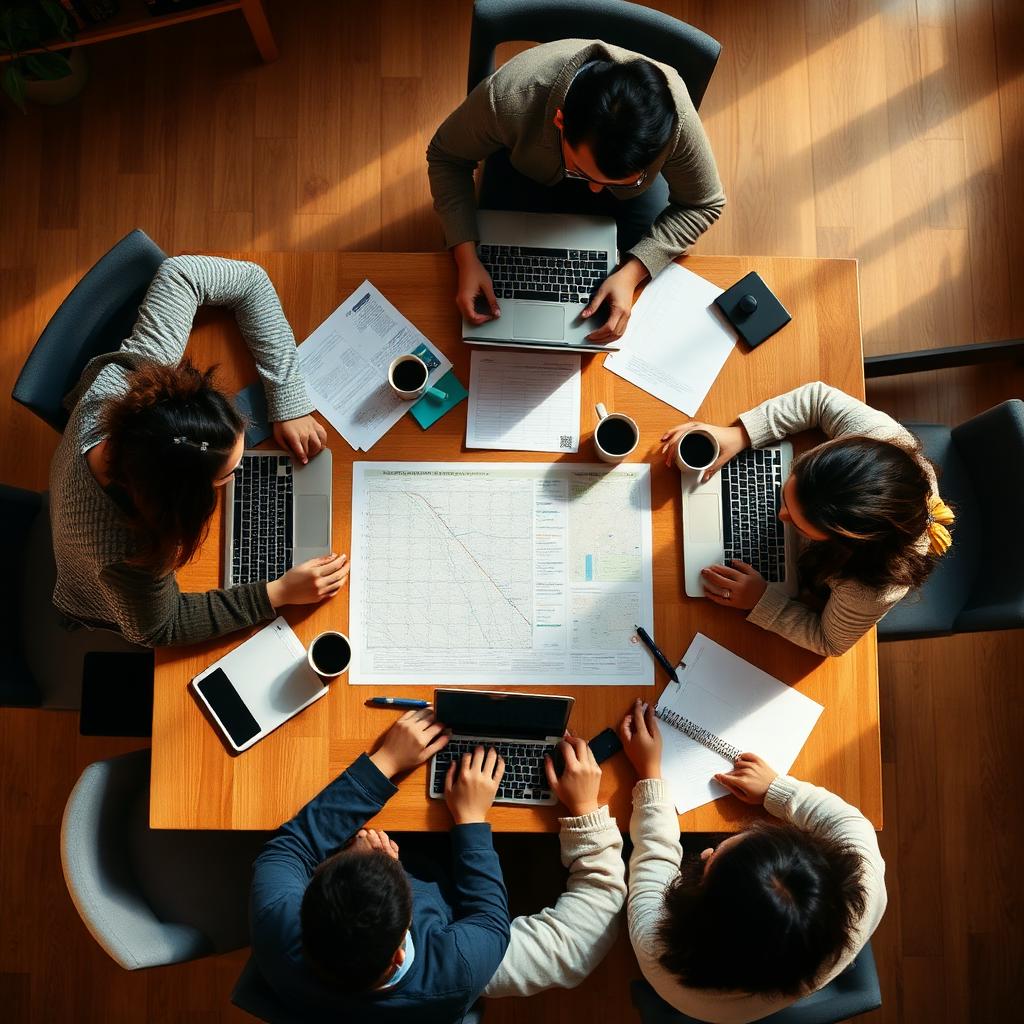 StarLux team planning a journey